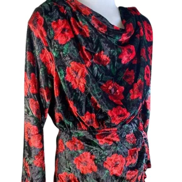 Lovers and Friends Jackie Mini Dress in French Rose Floral NWT Size Large - Picture 4 of 4